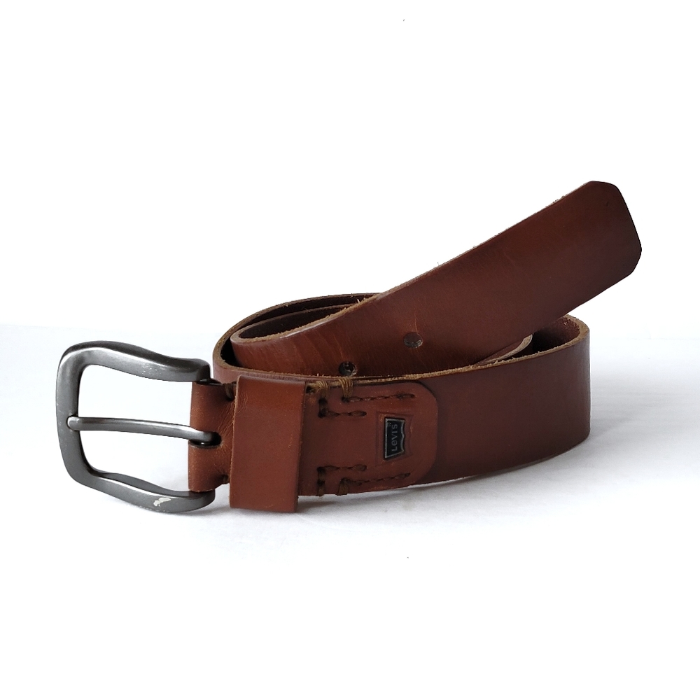Levi's | Genuine Leather Cognac Belt 34